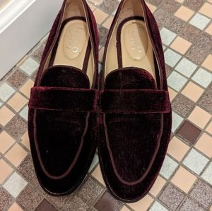 Franck Sarto Burgundy Loafers - Size 7/7.5